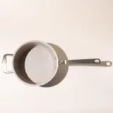 non stick sauce pan champagne top
