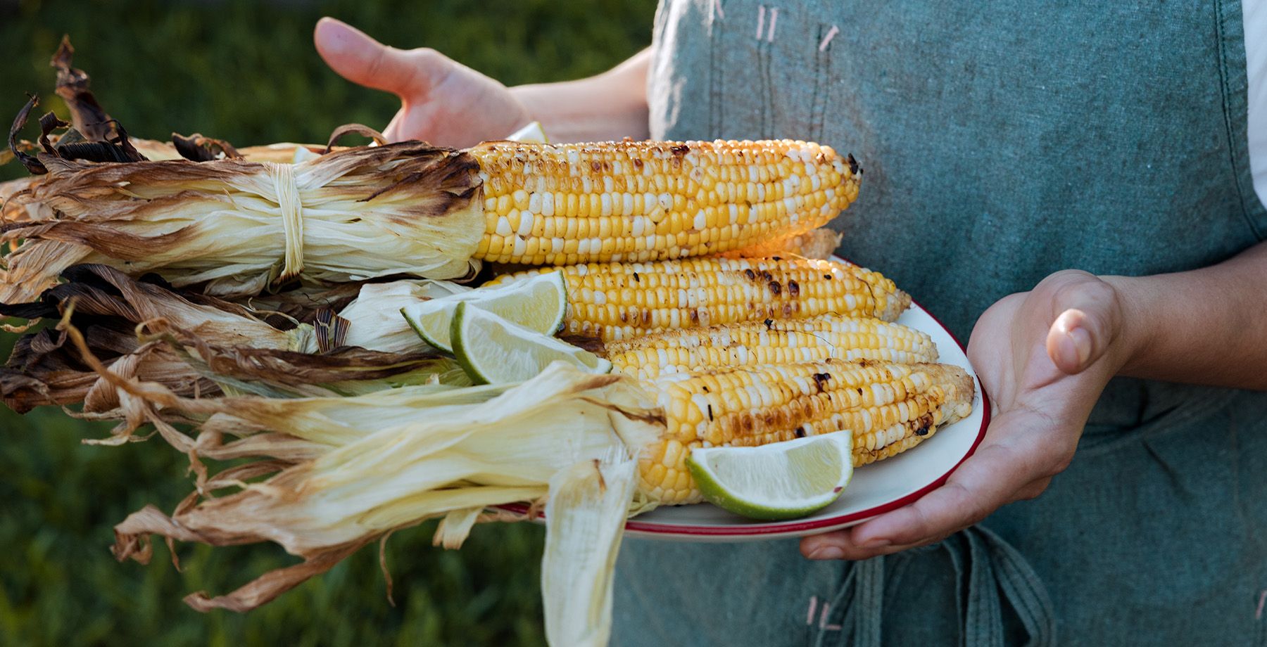 Grilled Corn with Guajillo Crema - Made In