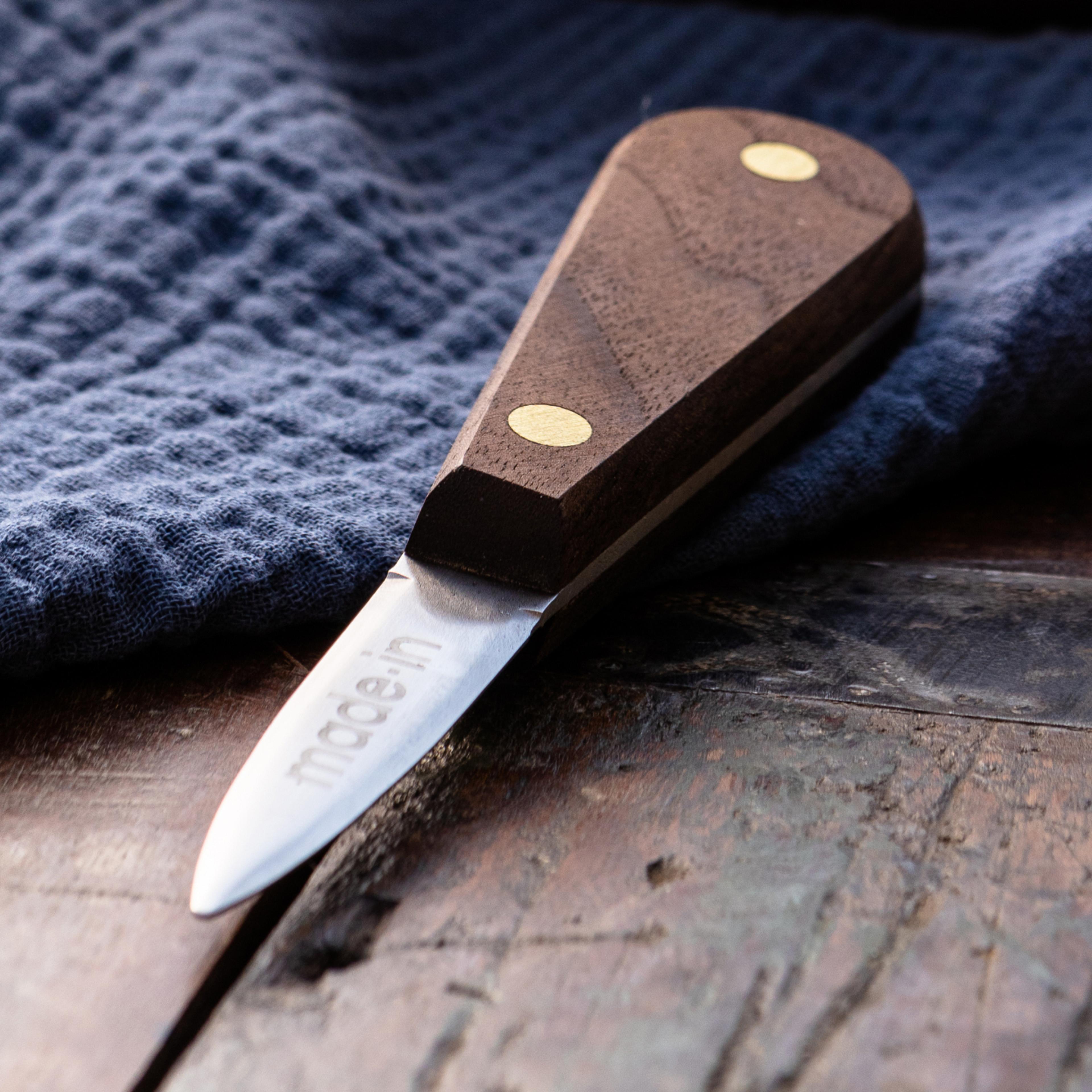 oyster shucker handle detail