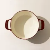 dutch oven ruby red top