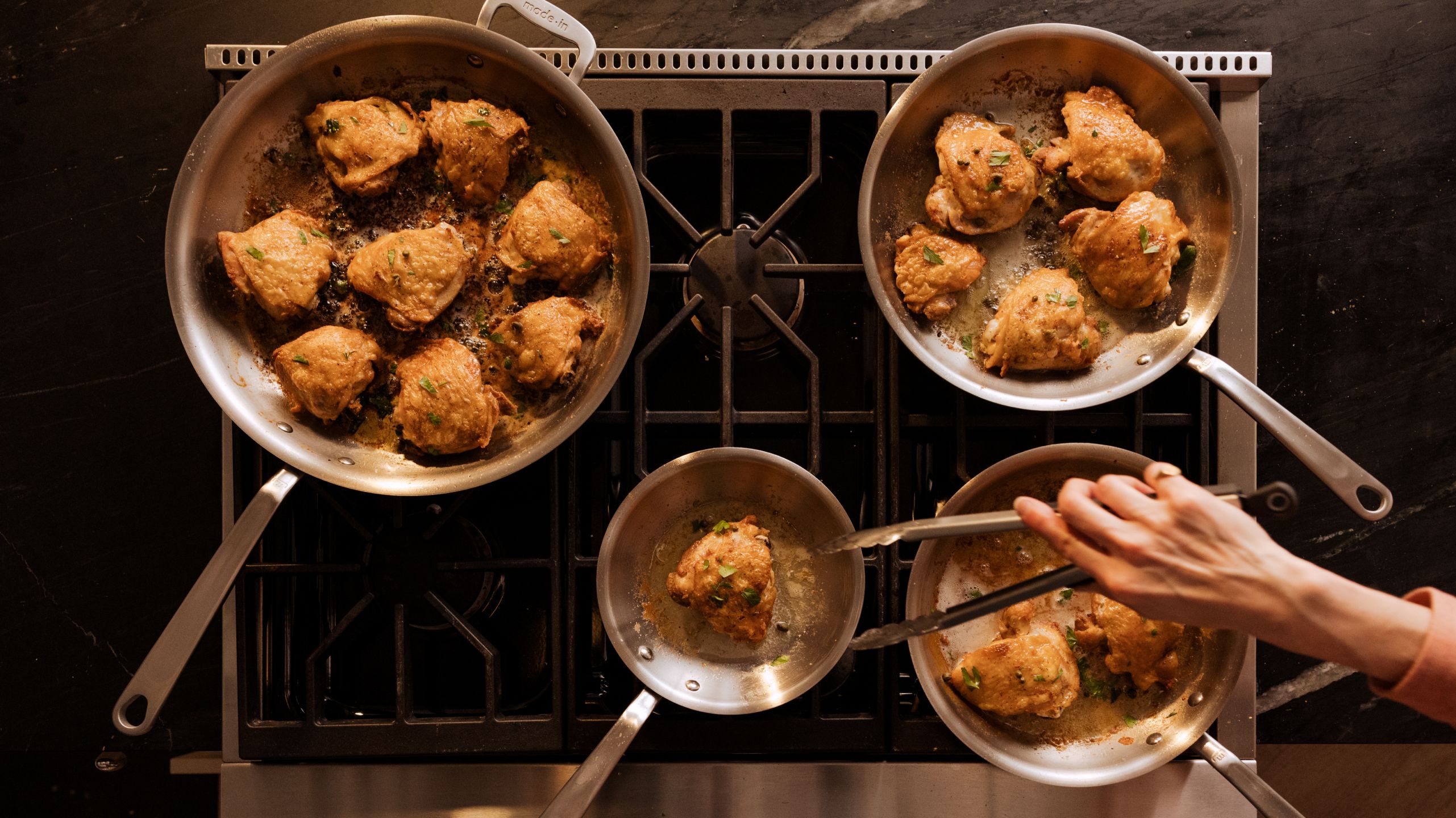 Frying shop pan sizes