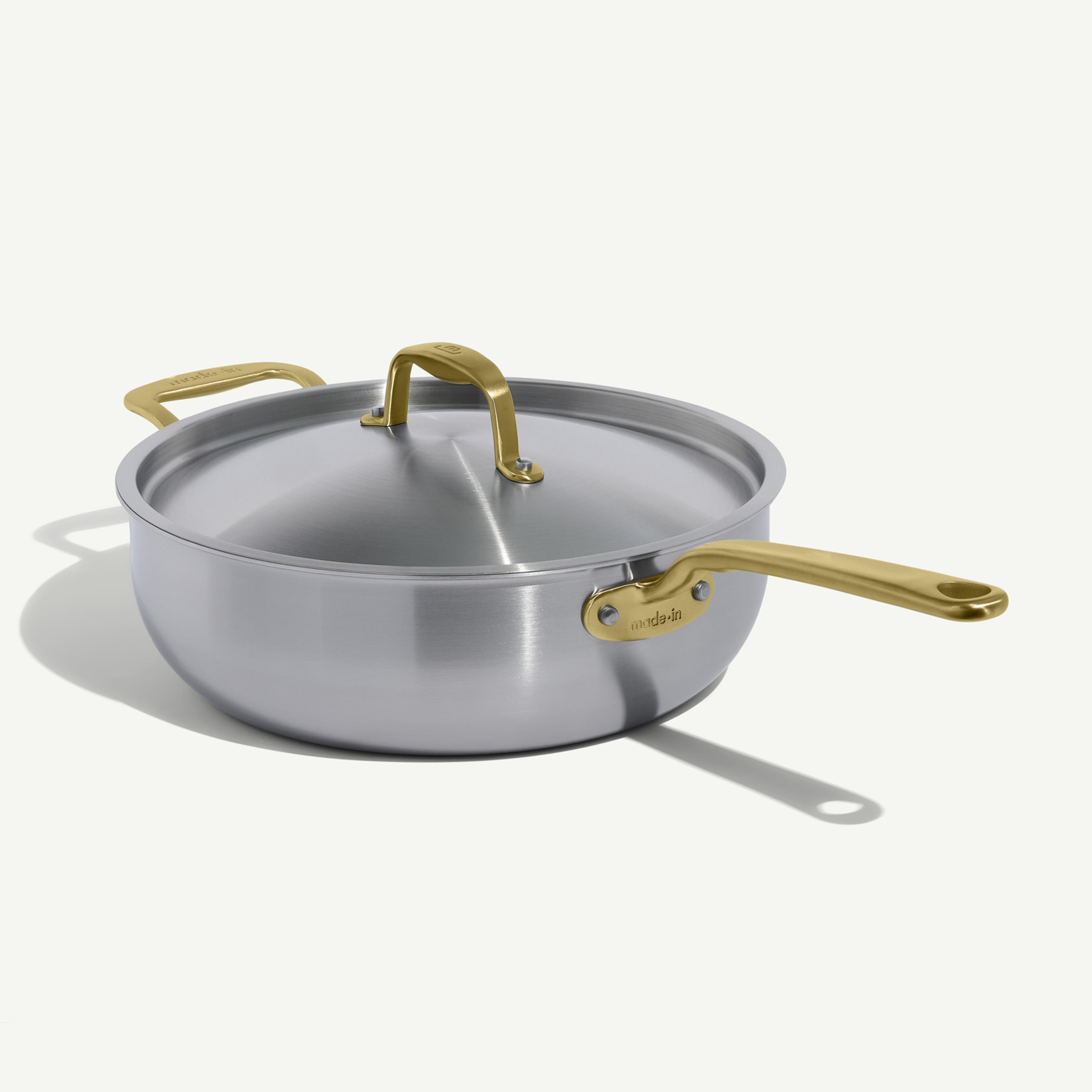 Stainless Clad Saucier 5qt