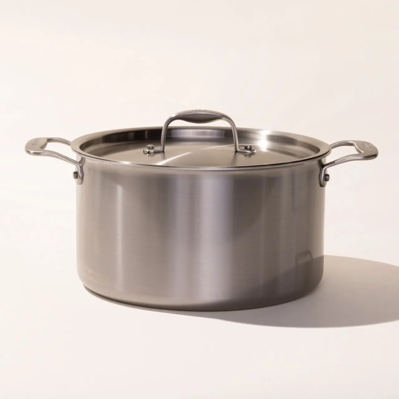 stainless clad stock pot 8 qt