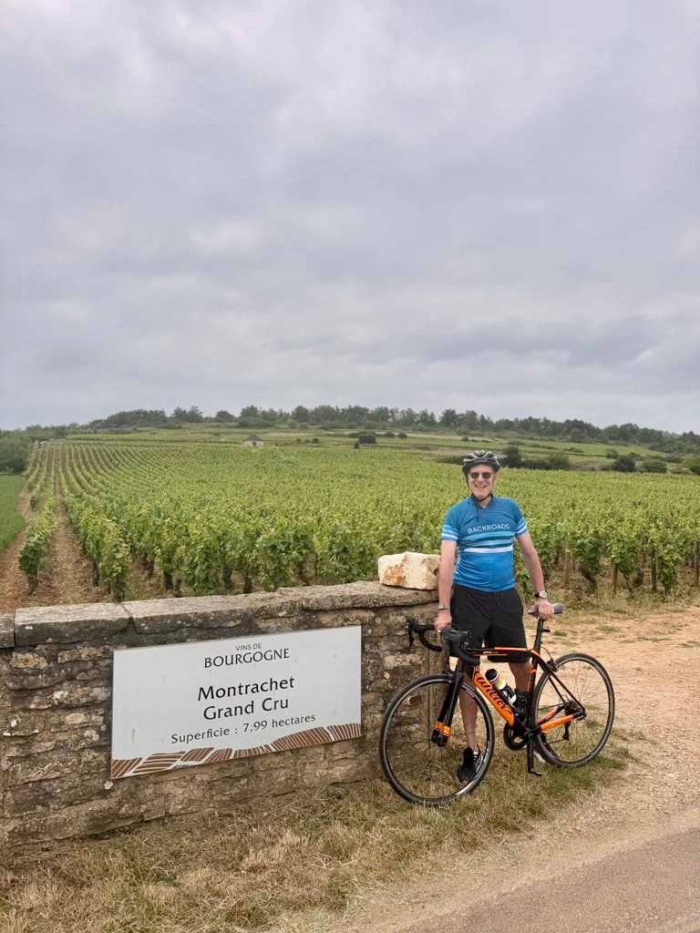 biking vineyard