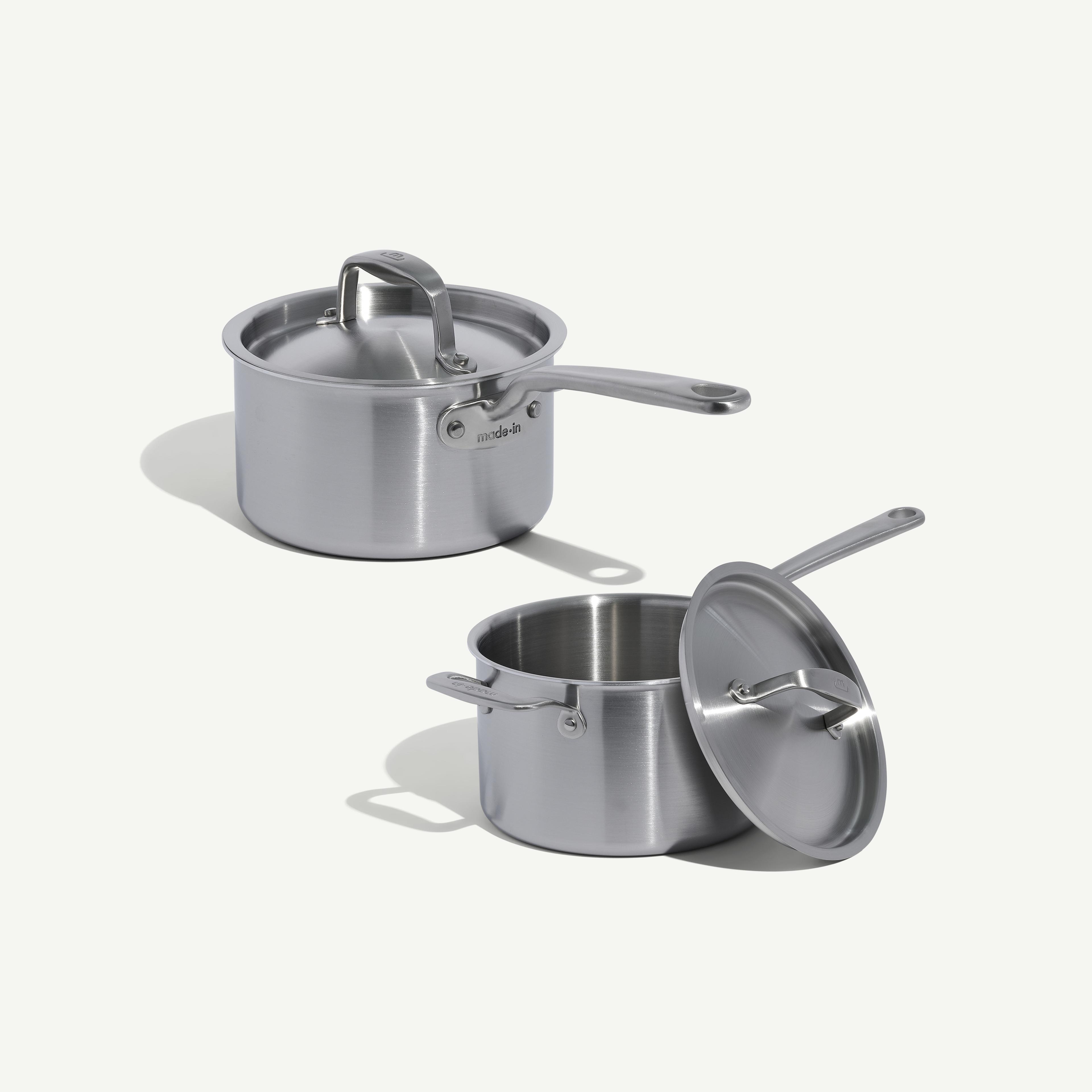 Stainless Saucepan Set