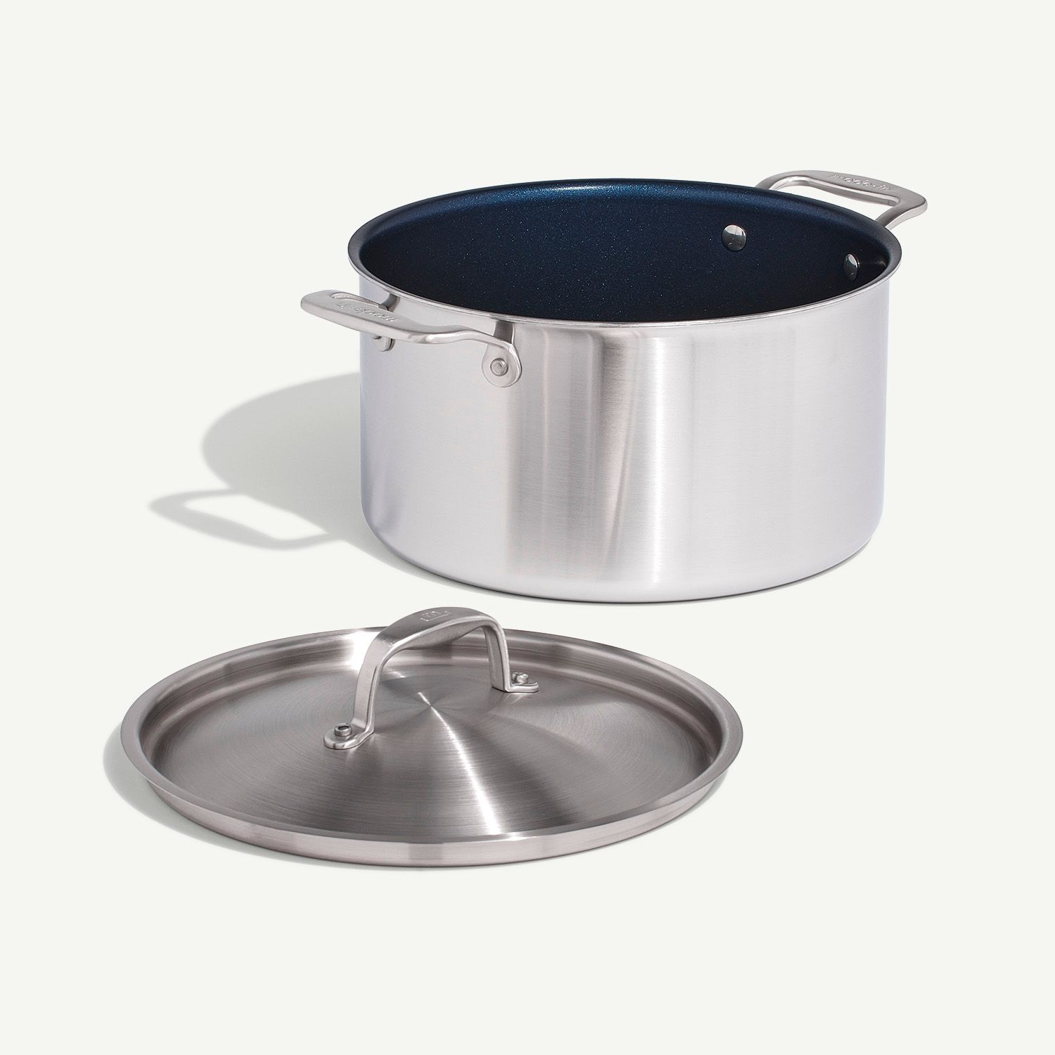 8 QT Non Stick Stainless Steel Stock Pot | Made In - Made In