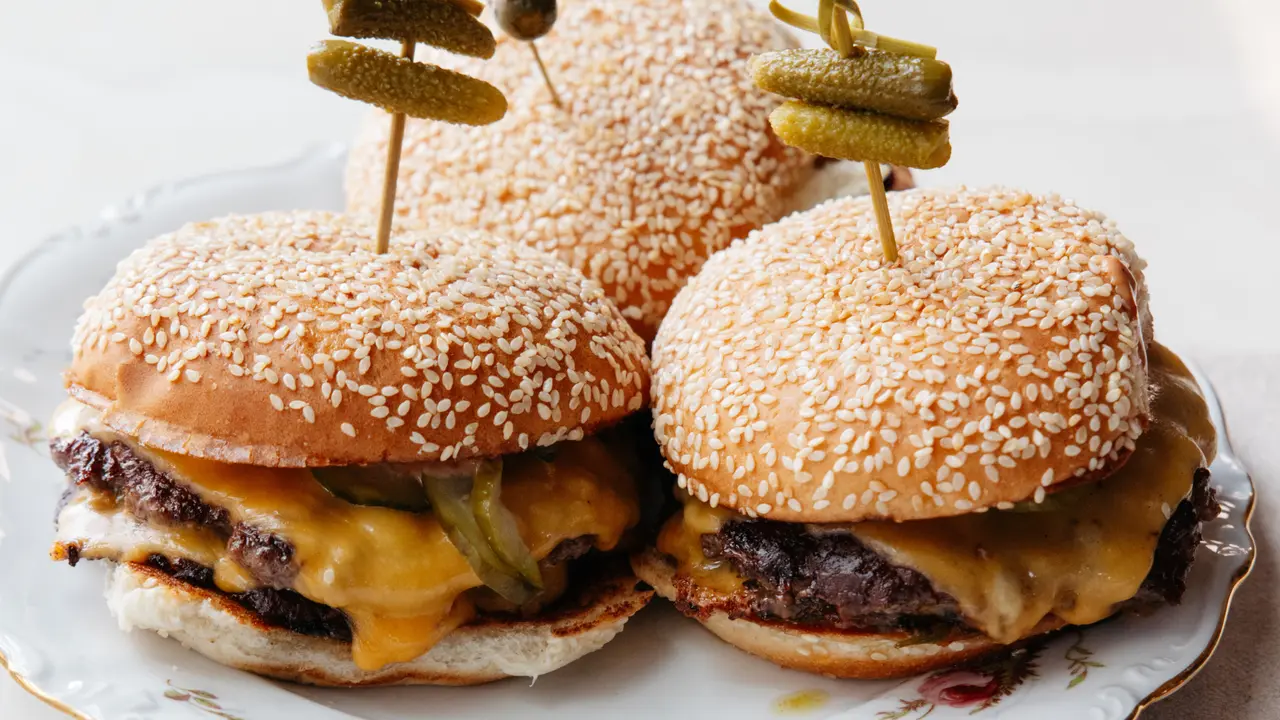 Double Smash Burgers with Dijonnaise and Pickled Jalapeños