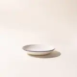 black rim entree bowl side image