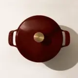 dutch oven ruby red top lid