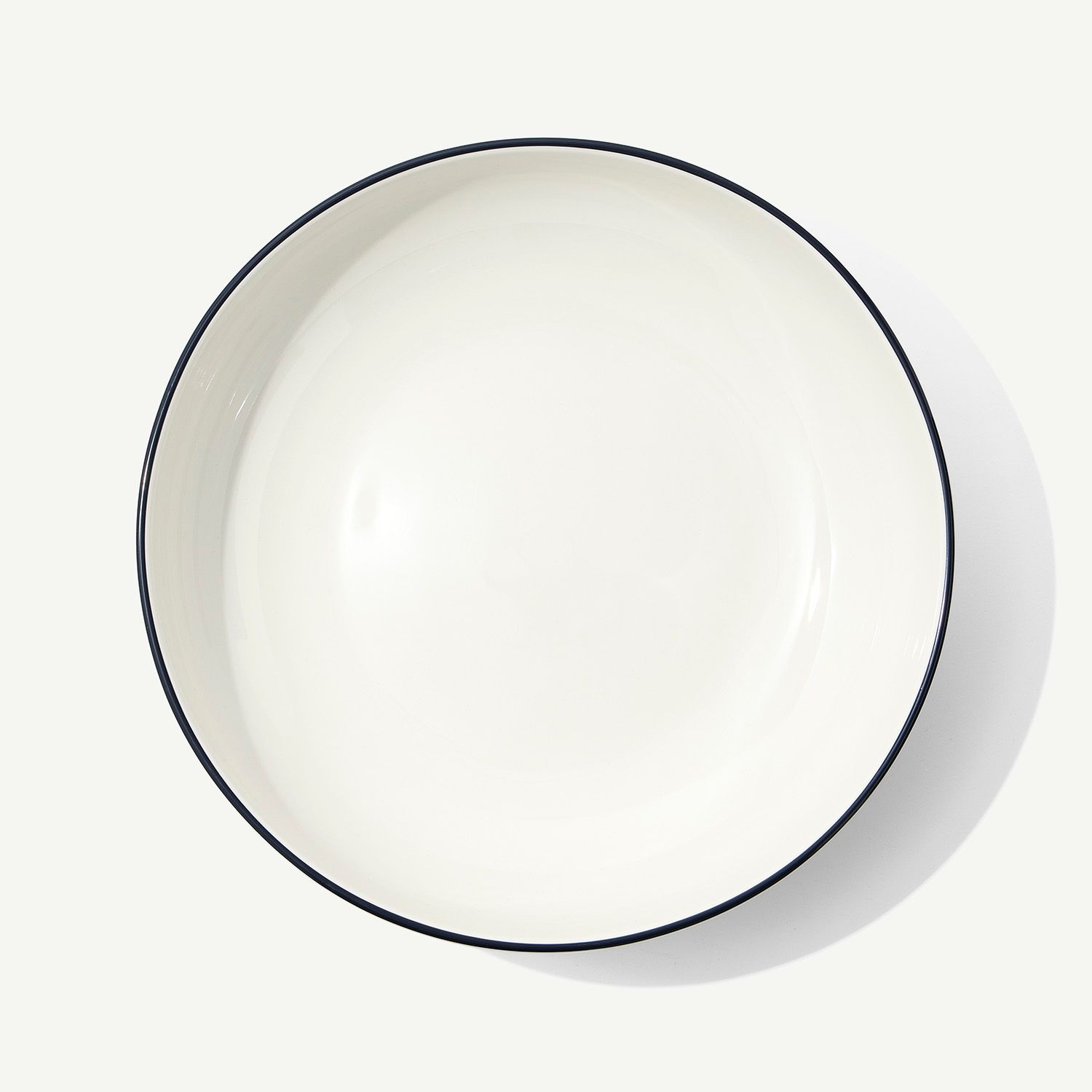 Serving Bowl with Rim