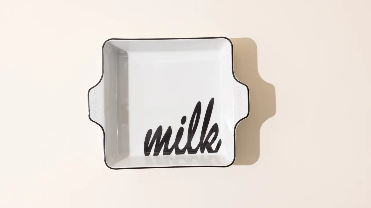 square baking dish milk bar x made in top hero