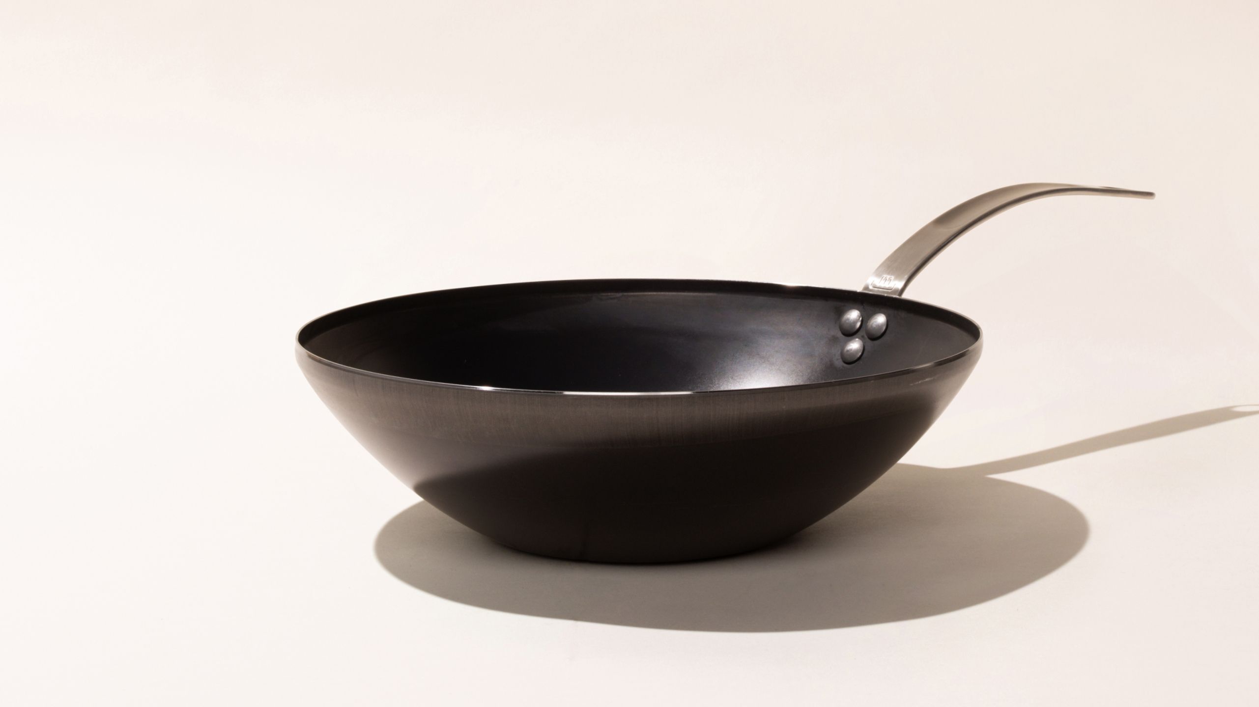Carbon Steel Wok Pan – 11,8 “ Woks and Stir Fry Pans - Chinese Wok