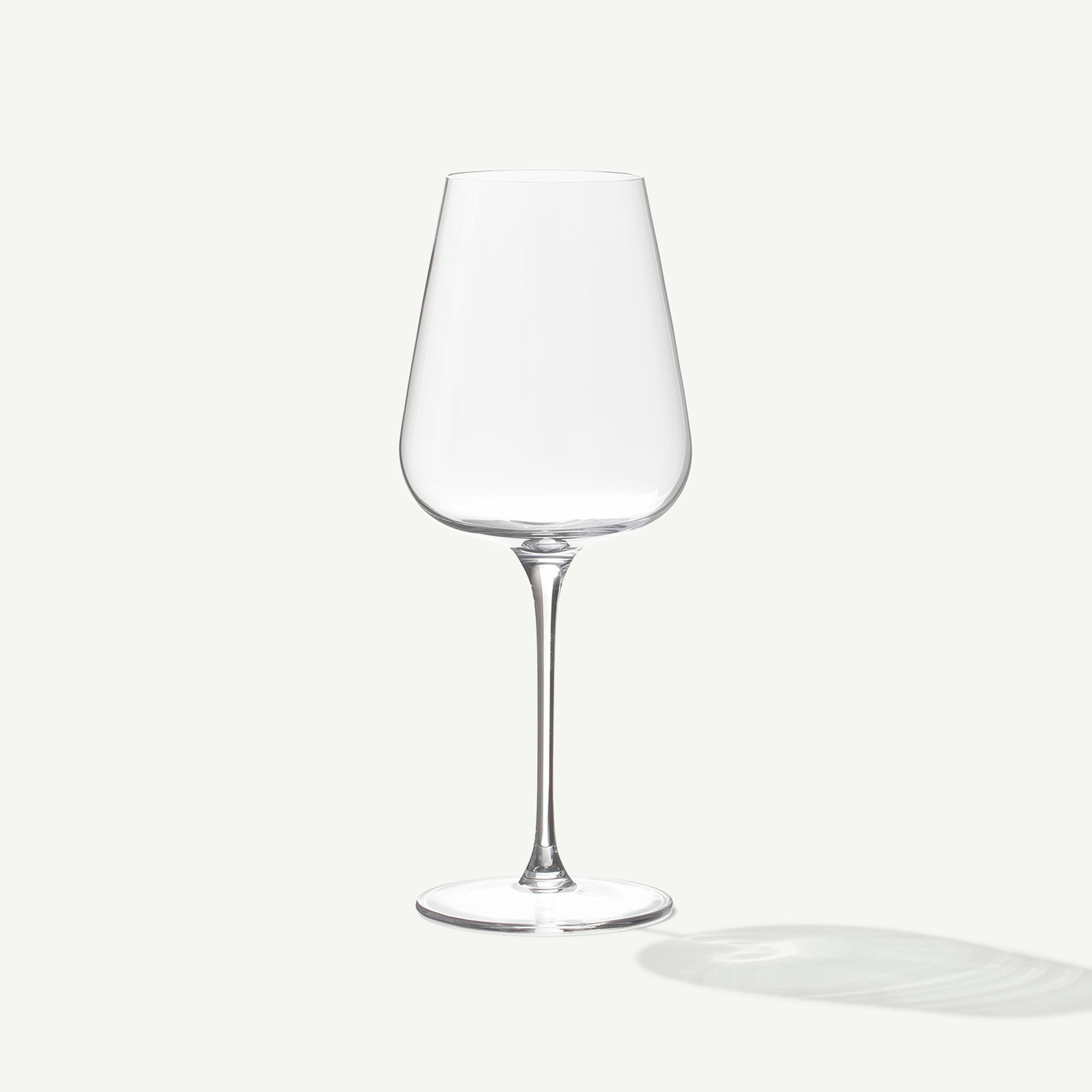 Red & White Wine Glass Set | Lead-Free Crystal Dishwasher Safe | Made In