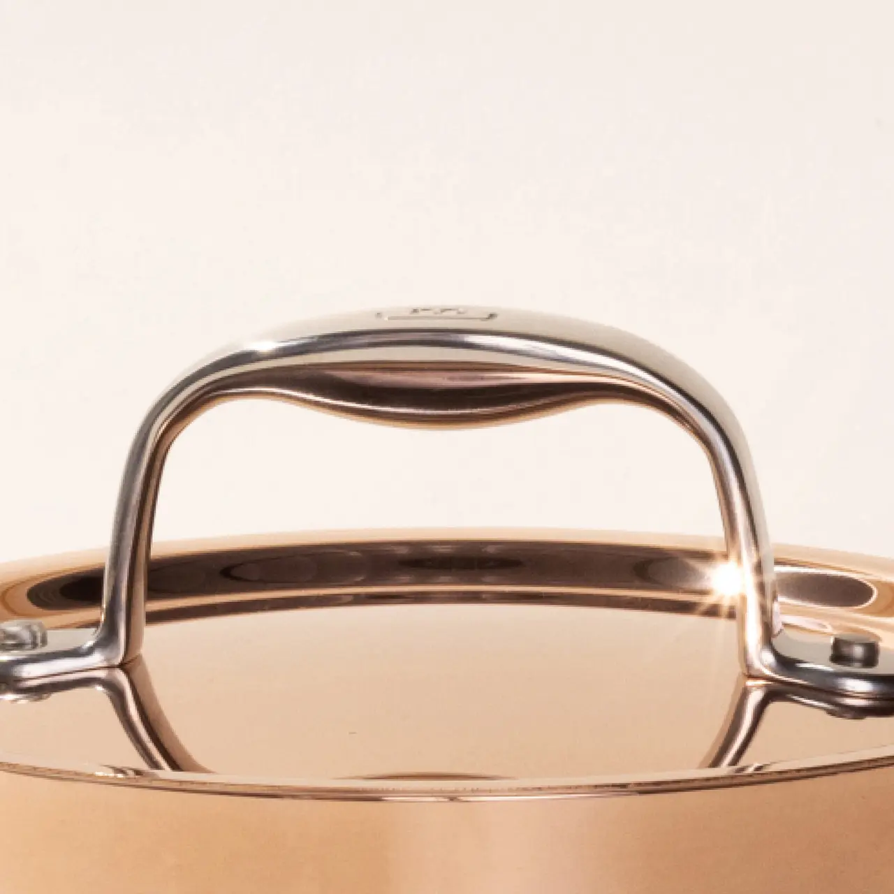 copper saucepan handle