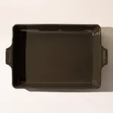 Green Ceramic Rectangular Porcelain Bakeware