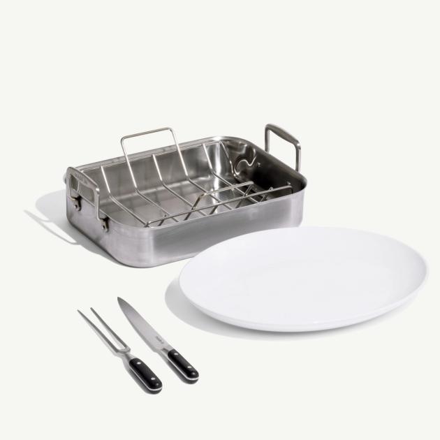 Roasting Pan & Rack and Serving Set