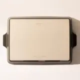 Green Ceramic Rectangular Porcelain Bakeware