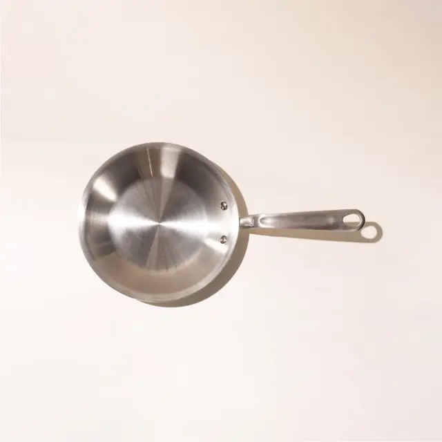 stainless frying pan 8 inch top