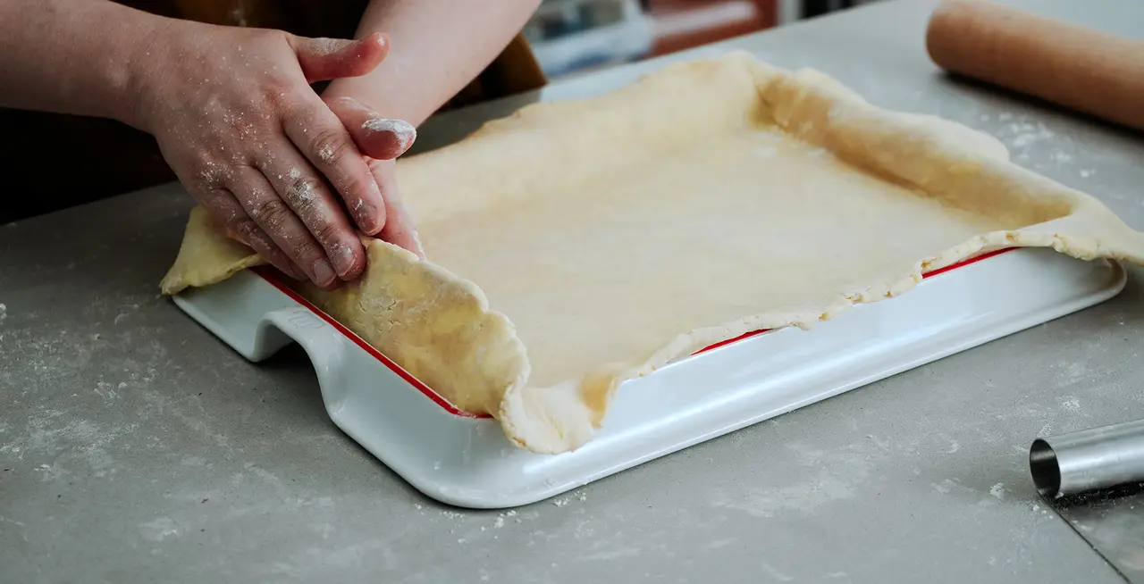 baking slab prep