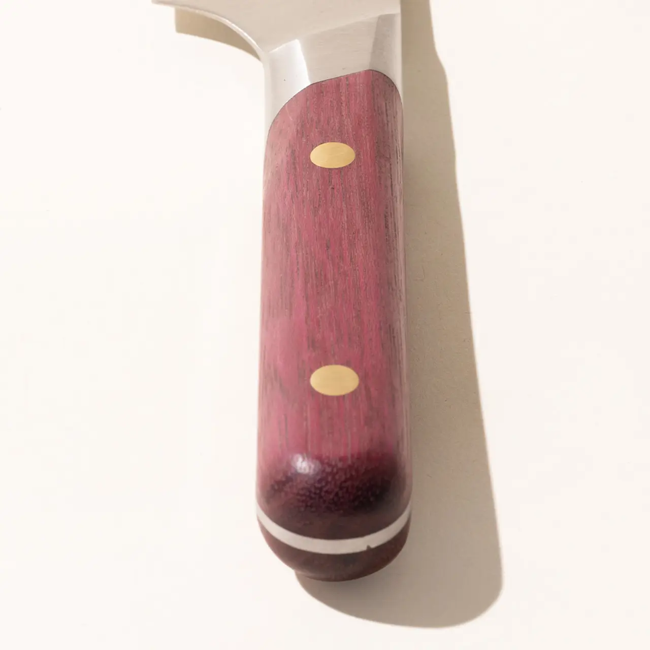 chef knife amaranth wood handle