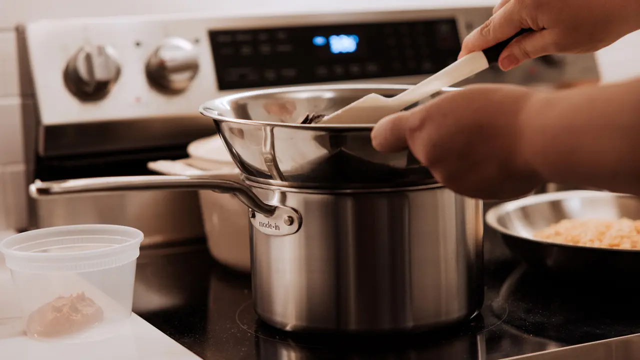 stainless steel on electric stove