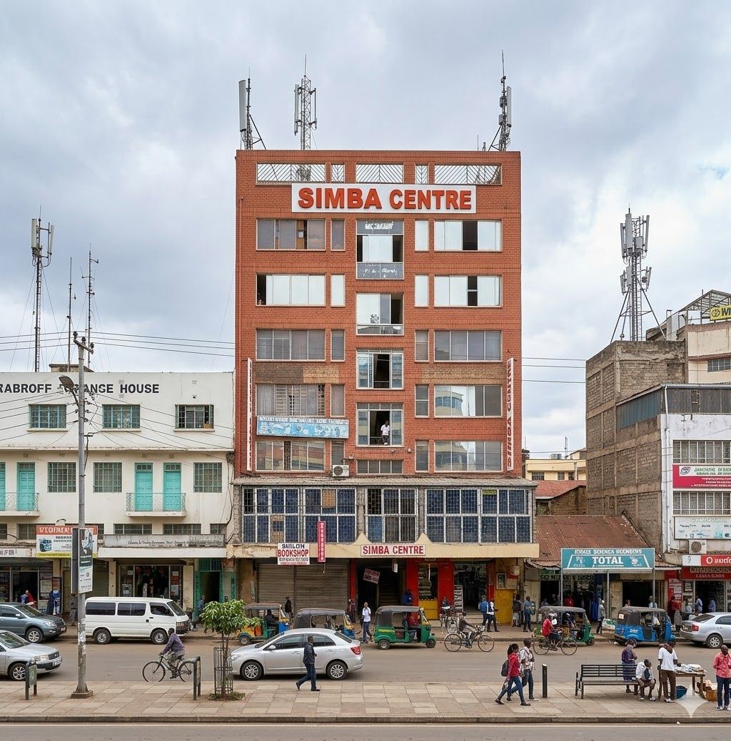 Simba Center Commercial Office Grade B in Nairobi CBD, River Road
