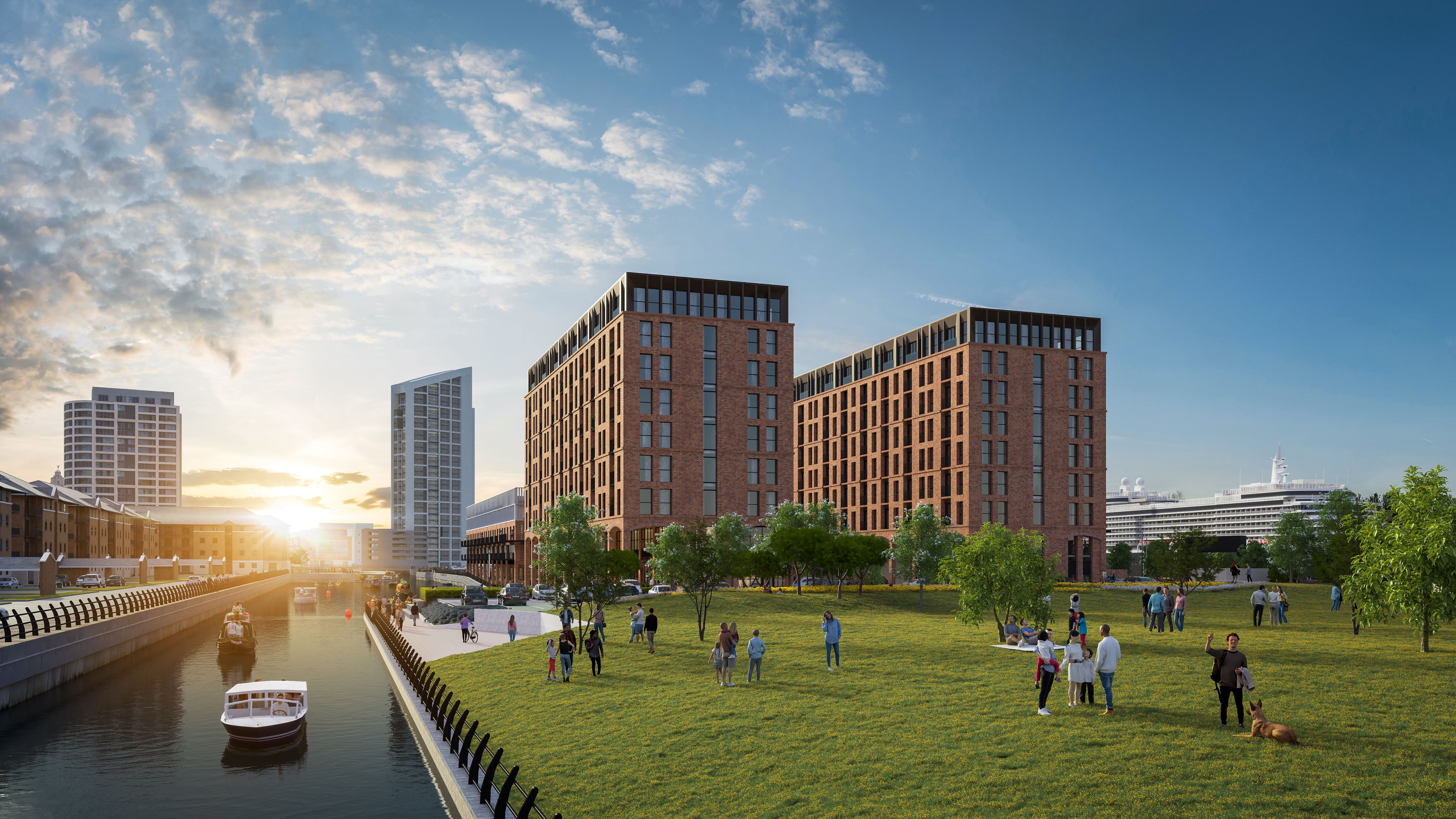 Aquitania, West Waterloo Place, Liverpool 1 & 2 Bedroom Apartments