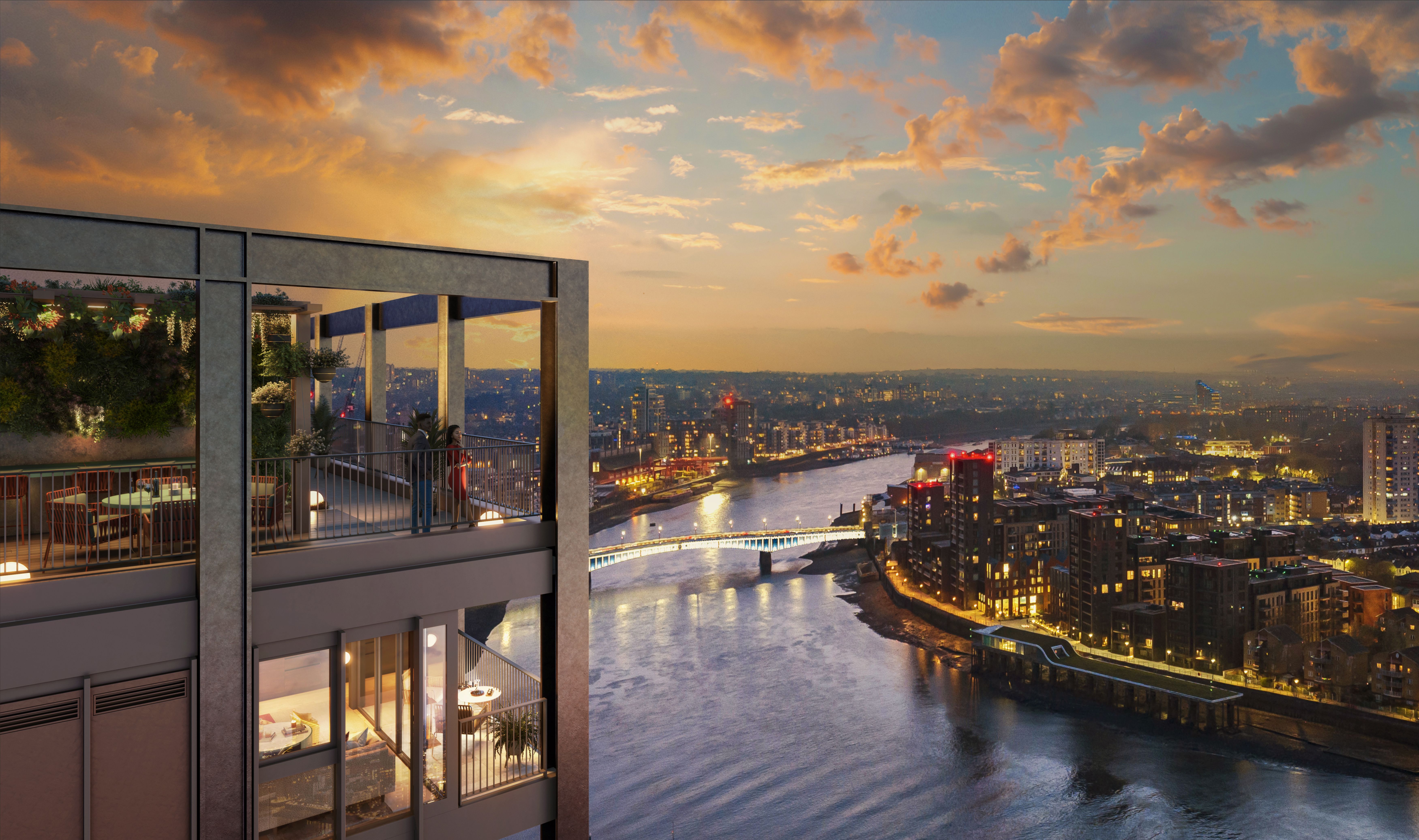 The HiLight, Batterse 1, 2 & 3 Bedroom Apartments
