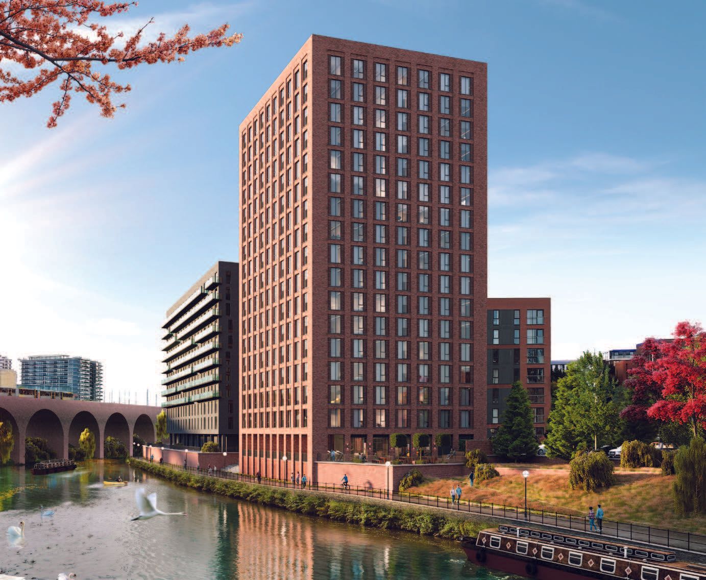 Silkbank (Pavilion Wharf), Manchester 1 & 2 Bedroom Apartments