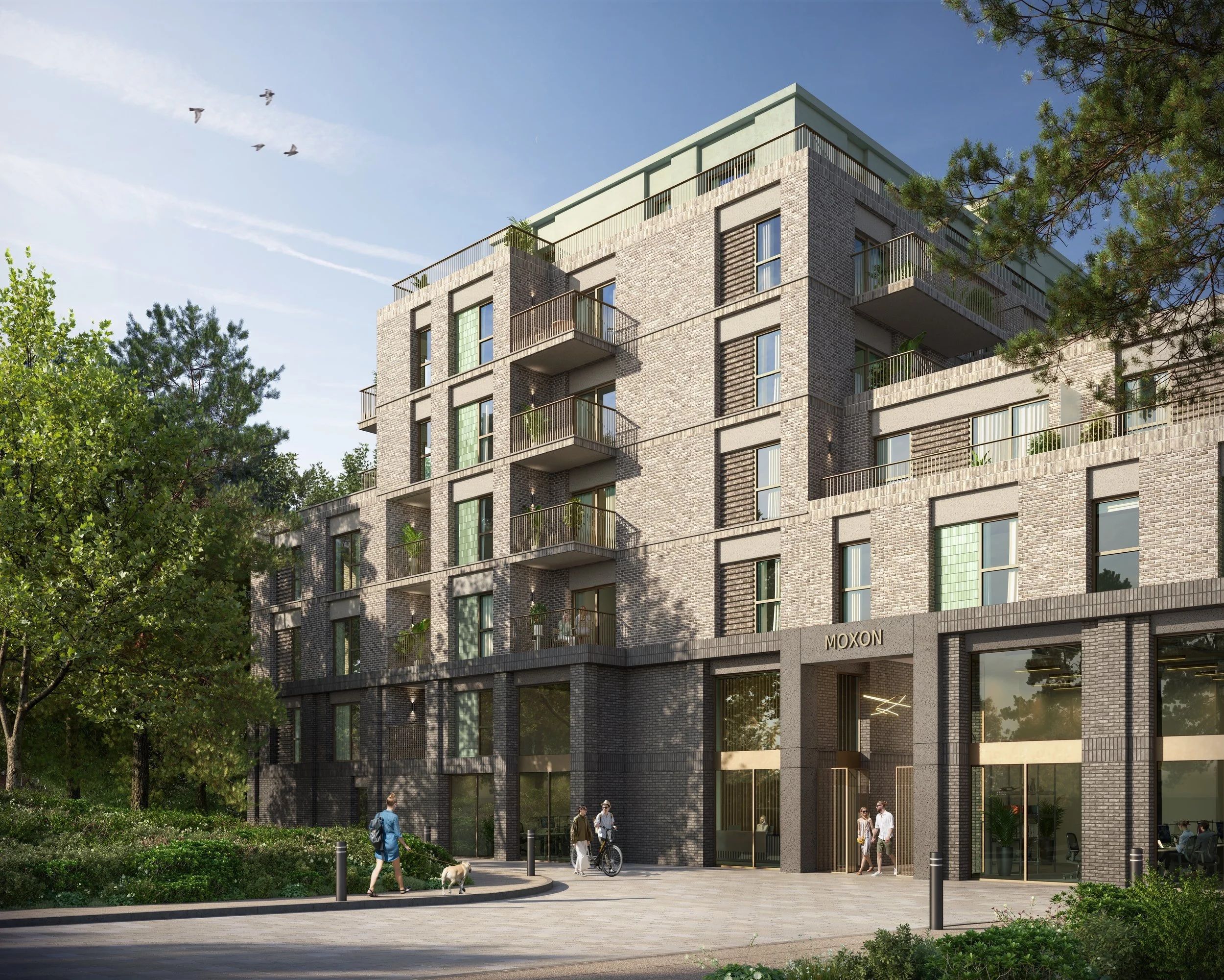The Moxon, Barnet 1, 2 & 3 Bedroom Apartments