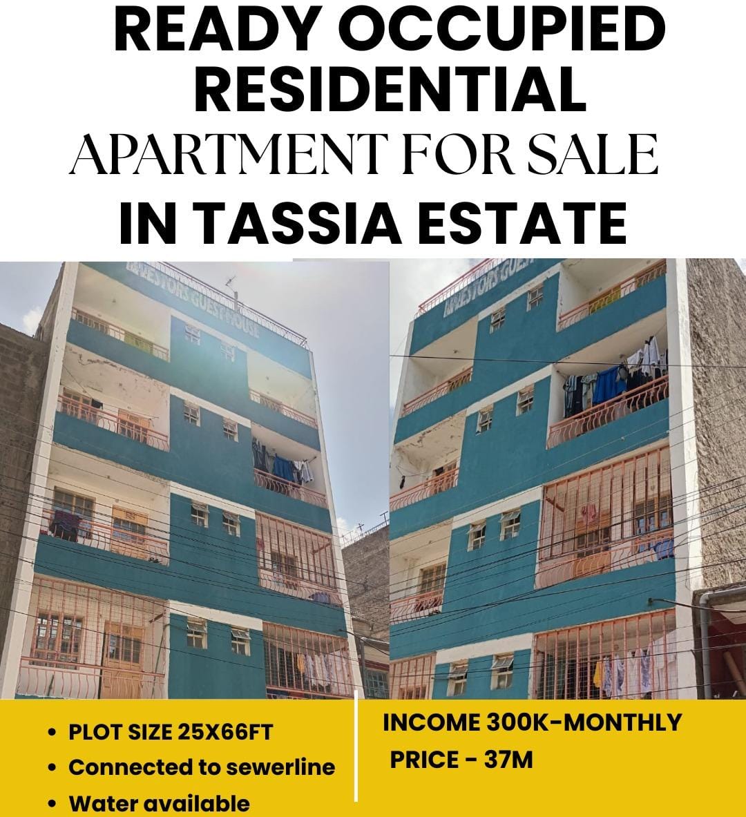 Tassia-2 High-Yield Residential Apartment Block