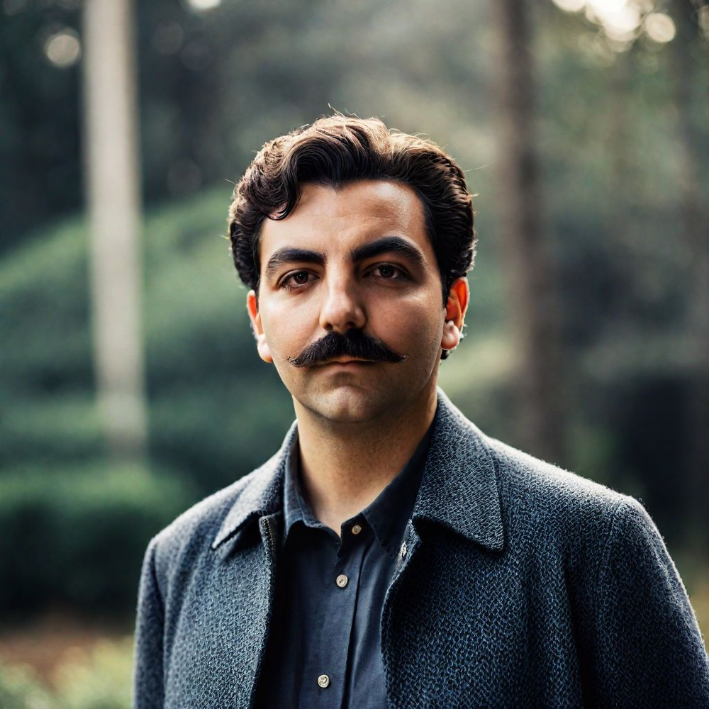Editorial portrait for the Elshad Karabulut artist project