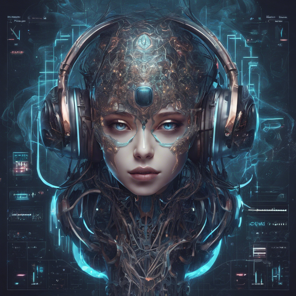 Music industry workflow connecting creation, production, rights, distribution, and listeners