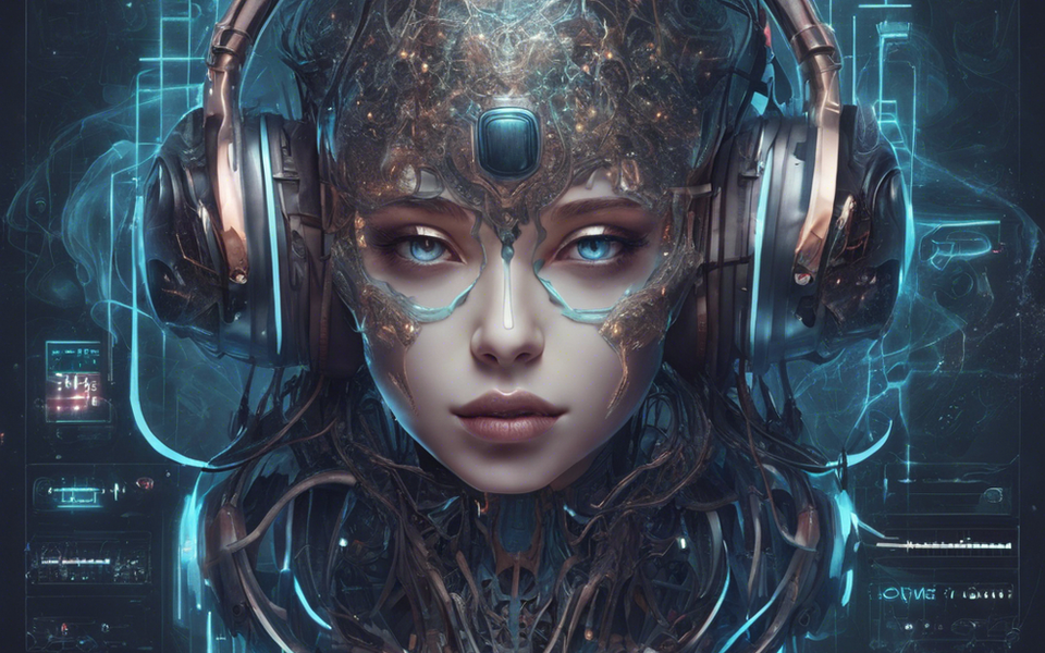 Music industry workflow connecting creation, production, rights, distribution, and listeners