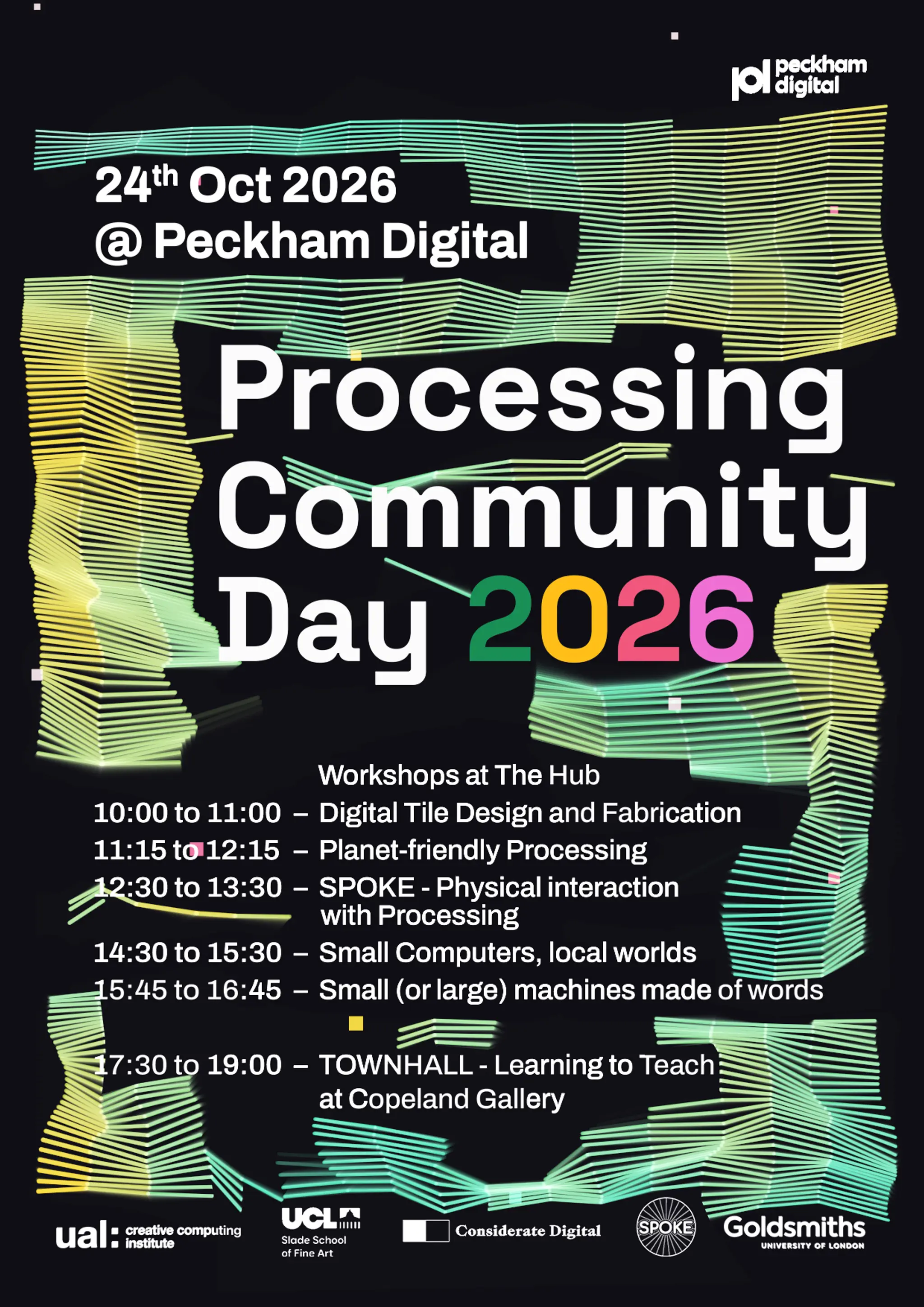 Processing Community Day poster