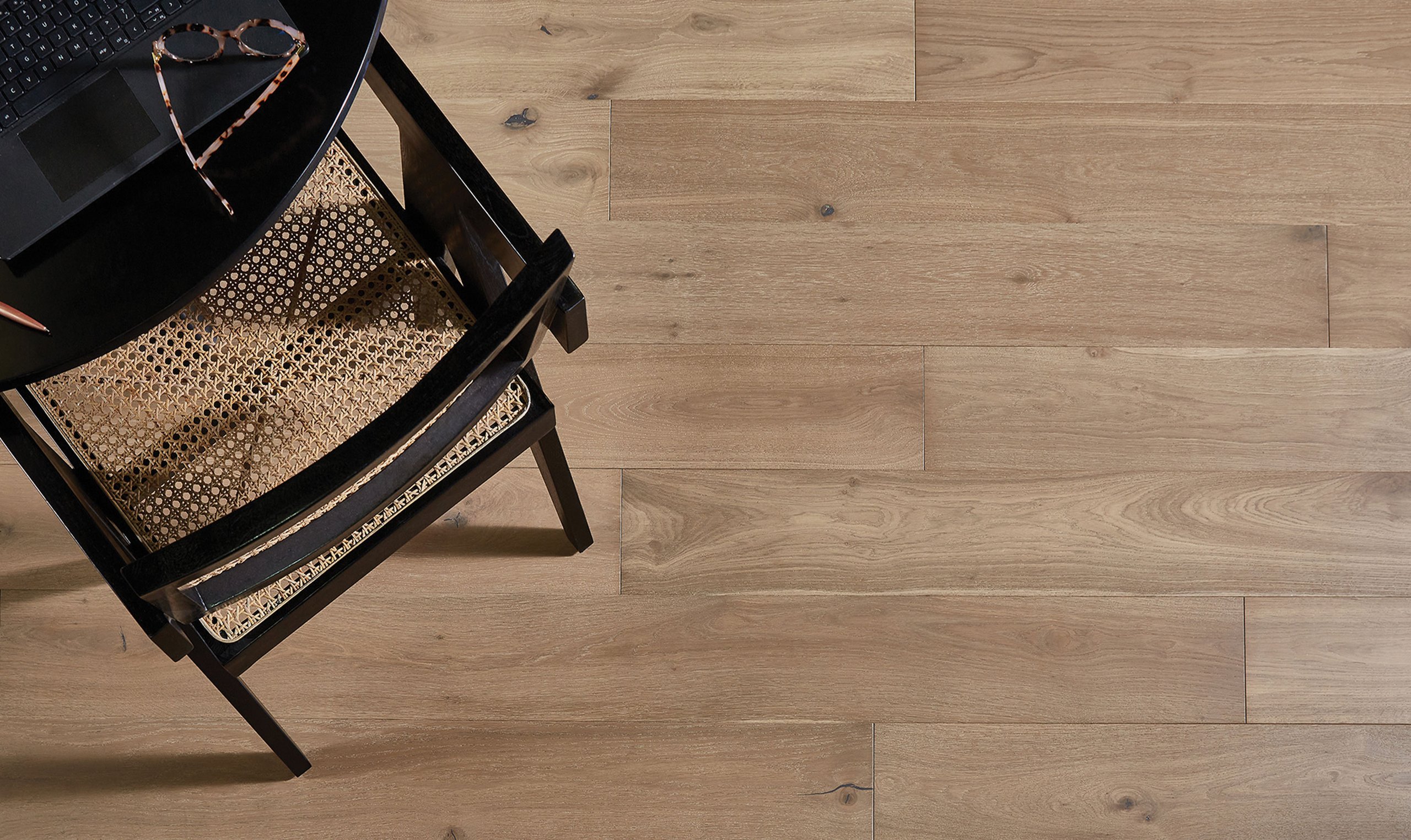 Ted Todd wood flooring in a refined interior