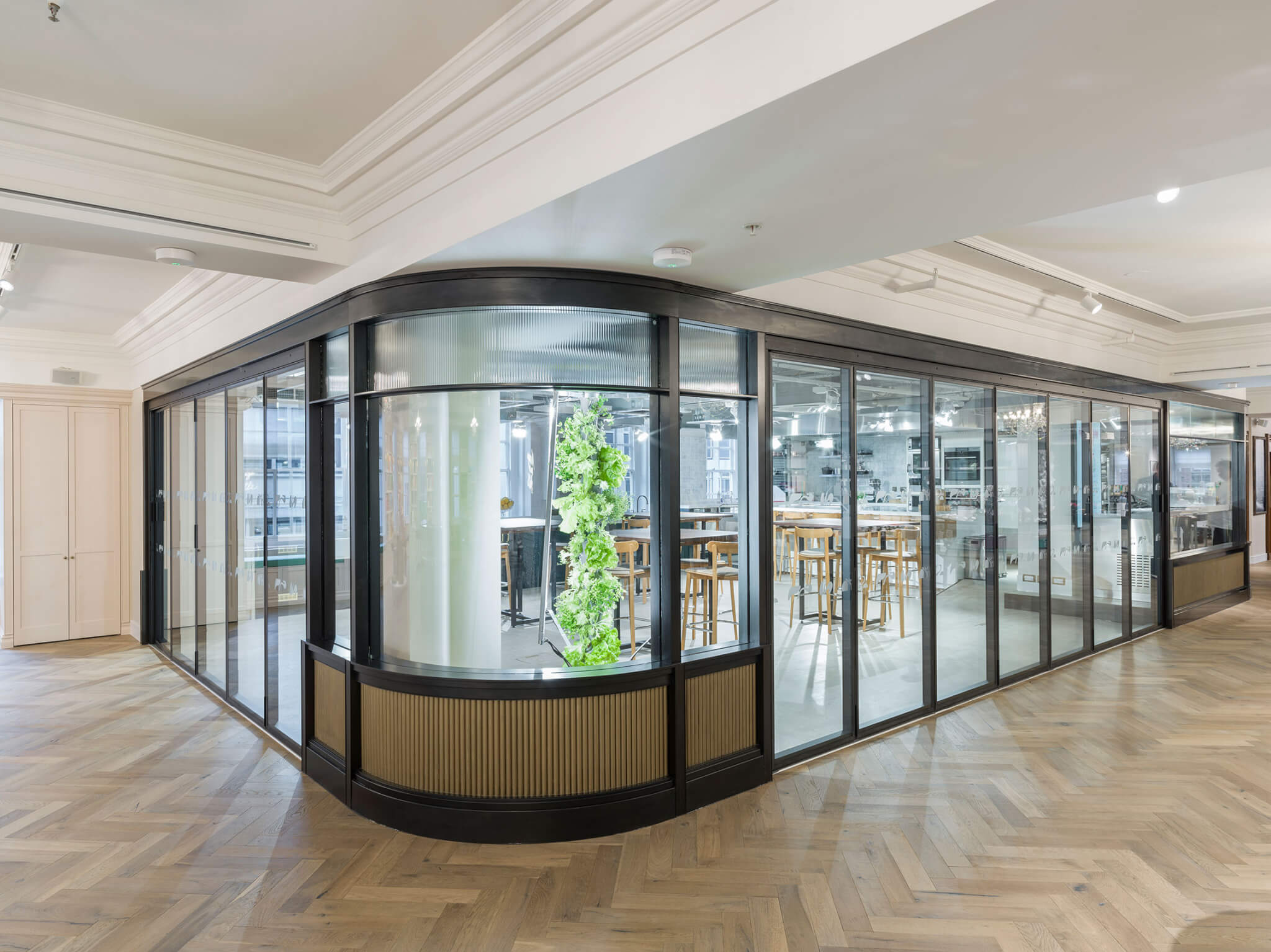 Franklin Narrow Herringbone | Woodworks by Ted Todd Antique Collection | Fortnum & Mason, London, c/o Andrew Meredith Photography