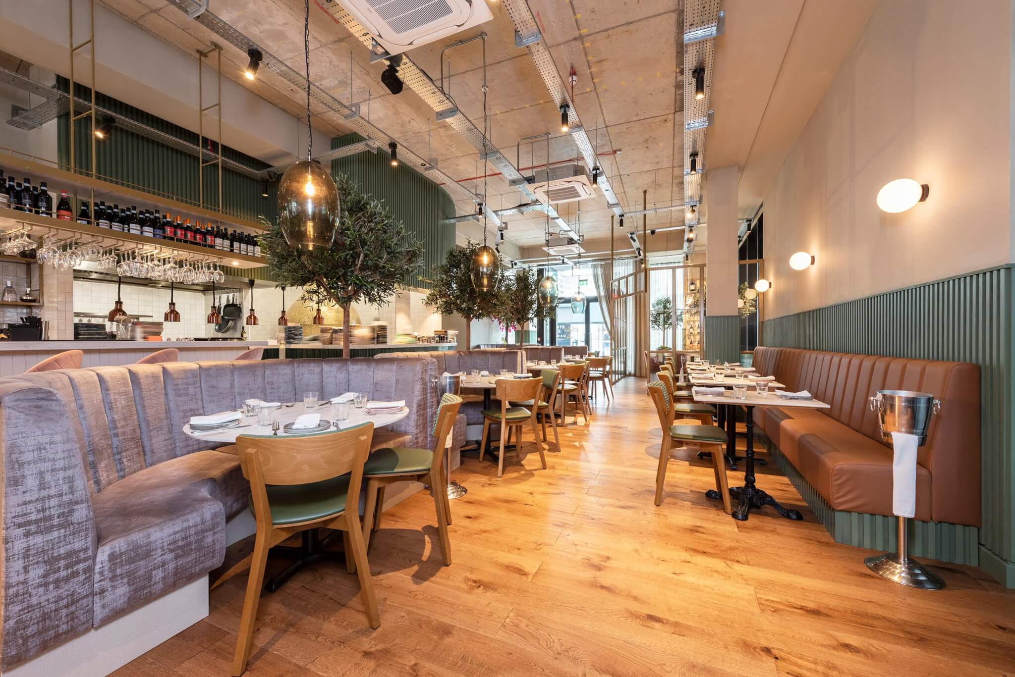 Salvi's Deansgate Square project interior