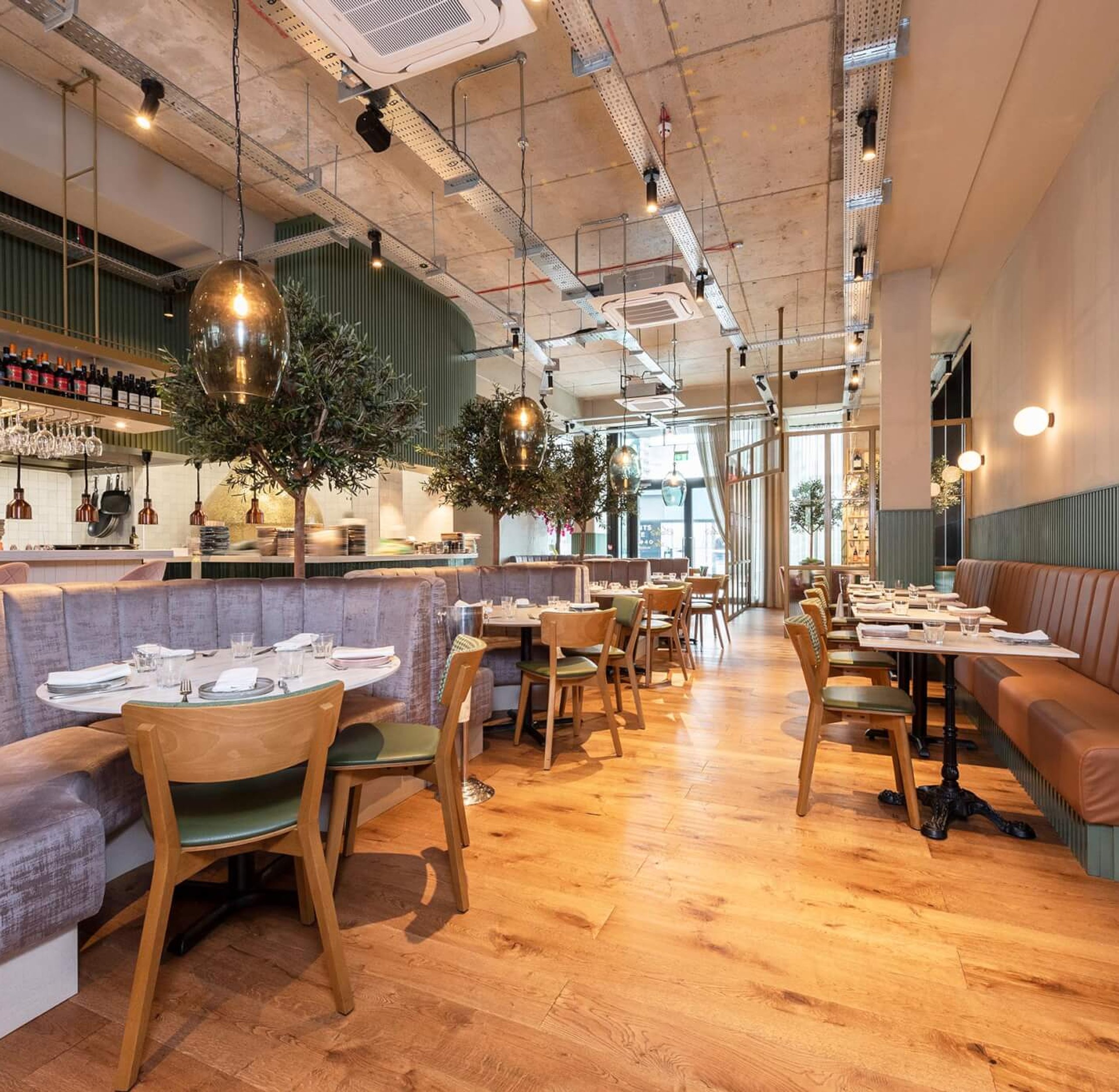 Salvi's Deansgate Square project interior