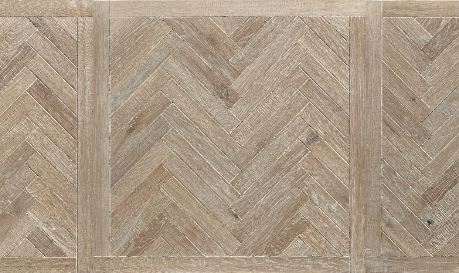 Fleece Framed Herringbone