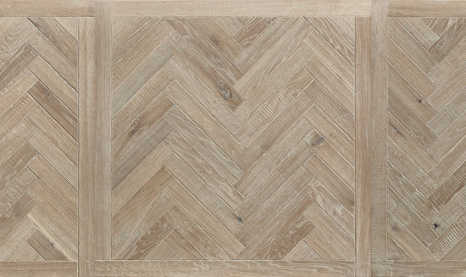 Fleece Framed Herringbone