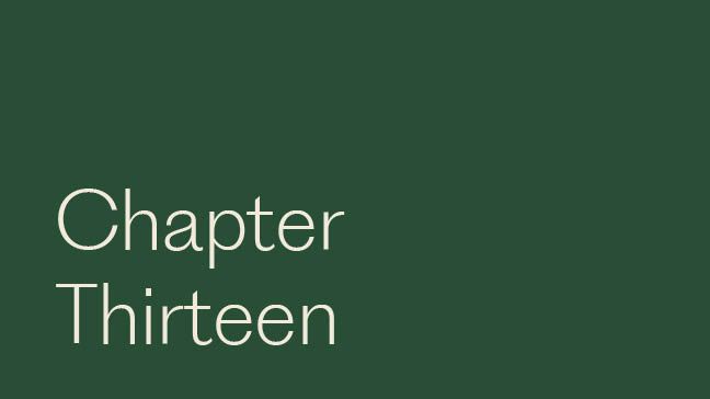 Chapter Thirteen