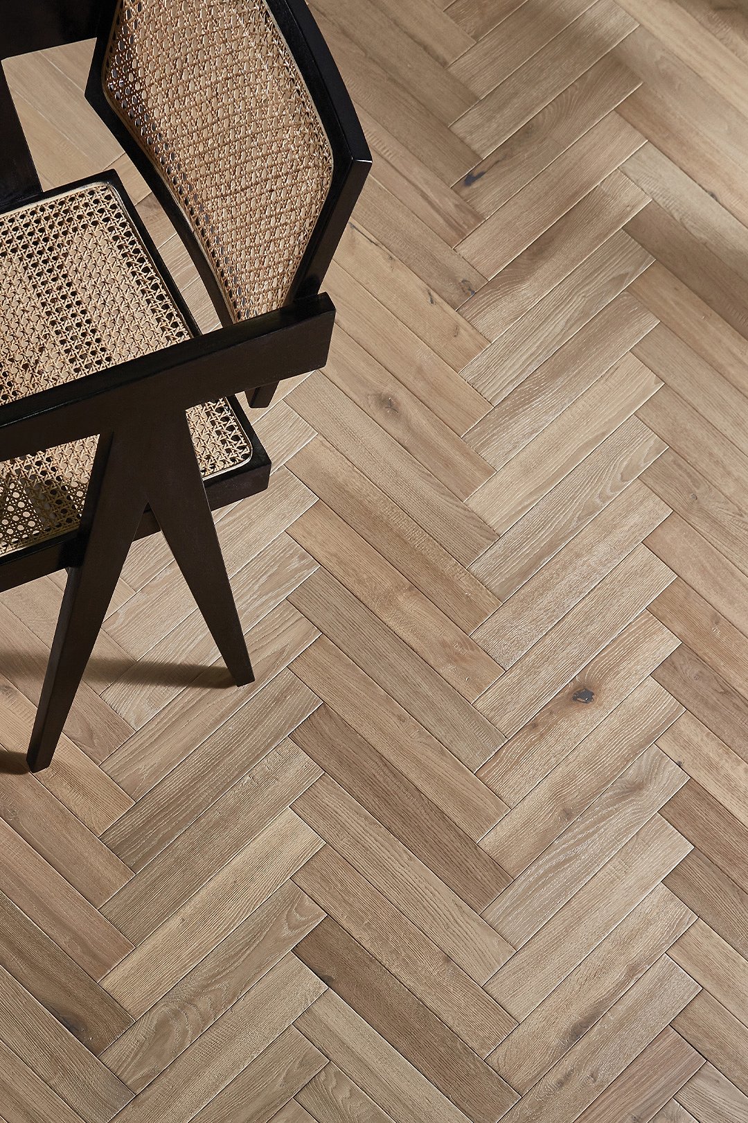 Wood flooring detail in a calm interior