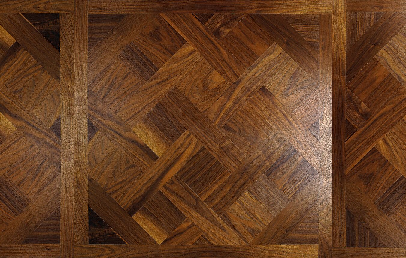 Coronet Parquet de Versailles swatch from the Woodworks Parquetry collection