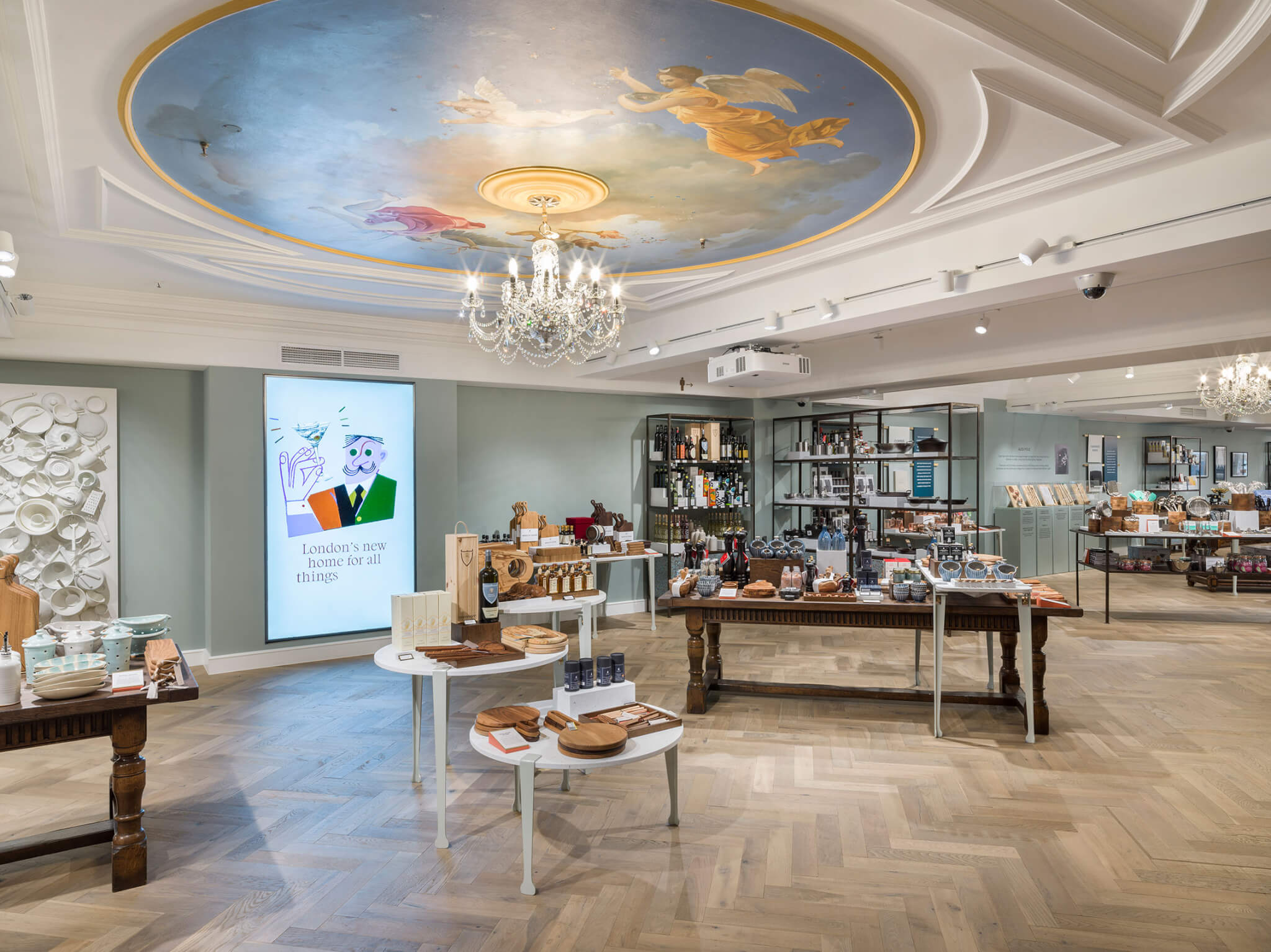 Fortnum & Mason project interior