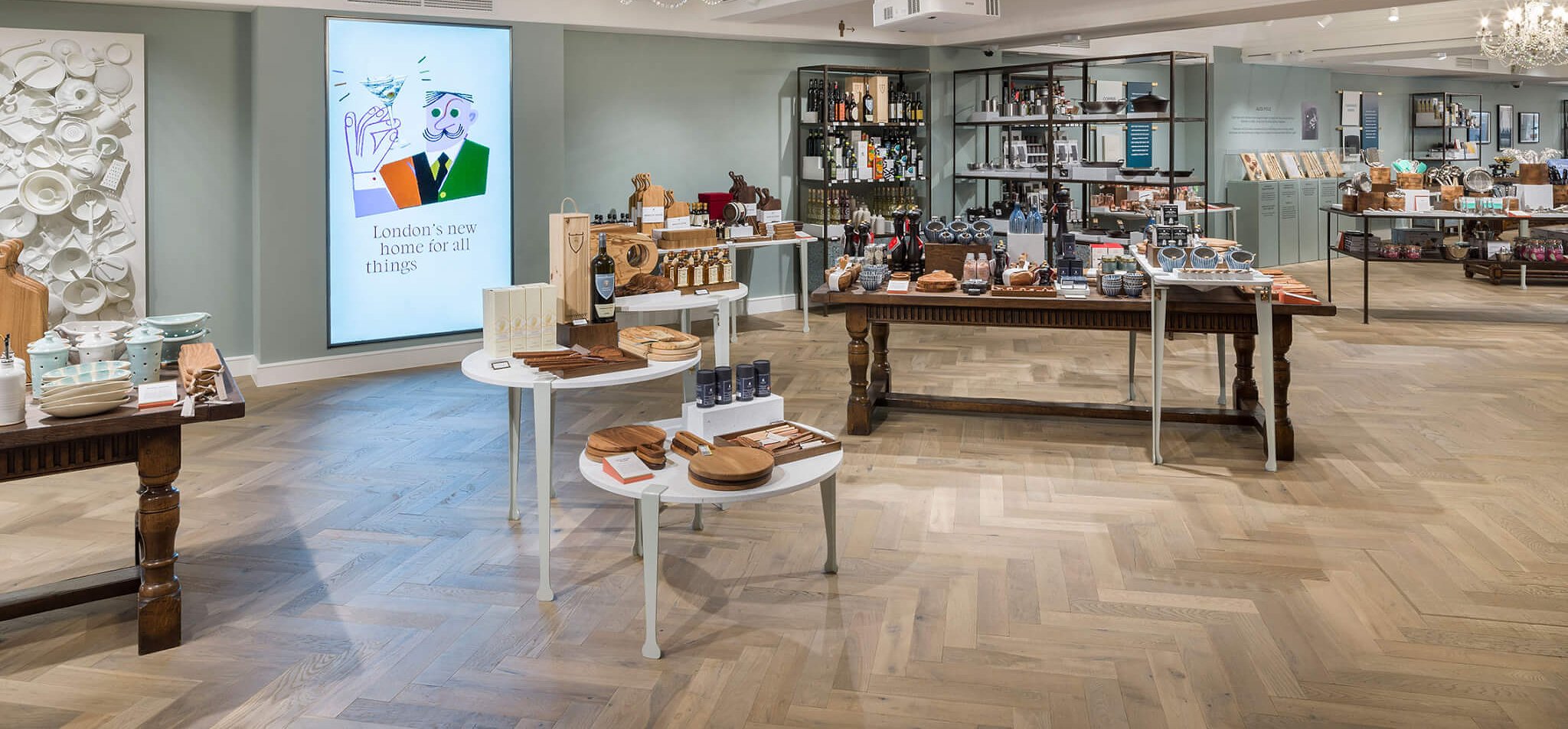 Fortnum & Mason project interior
