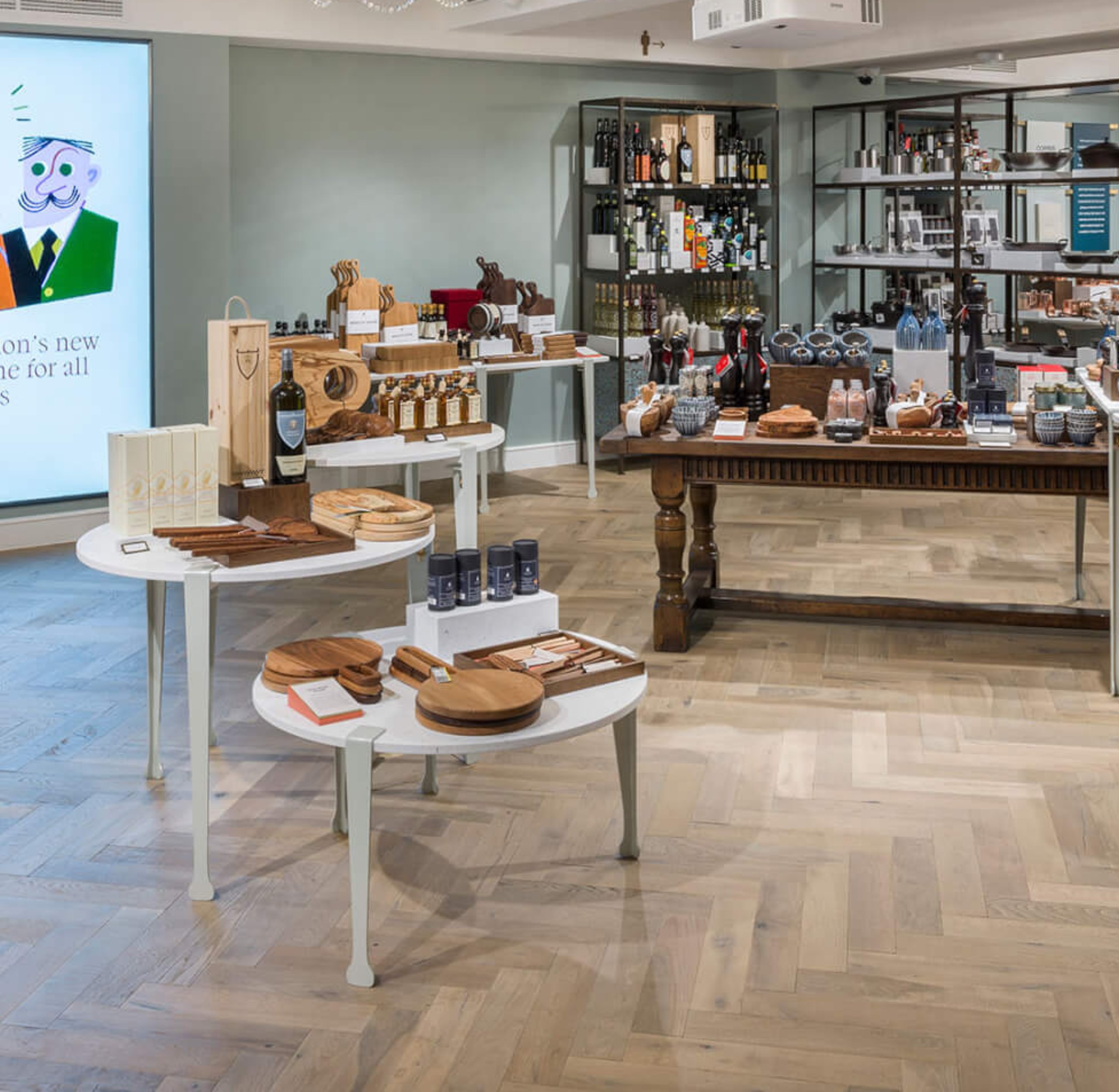 Fortnum & Mason project interior