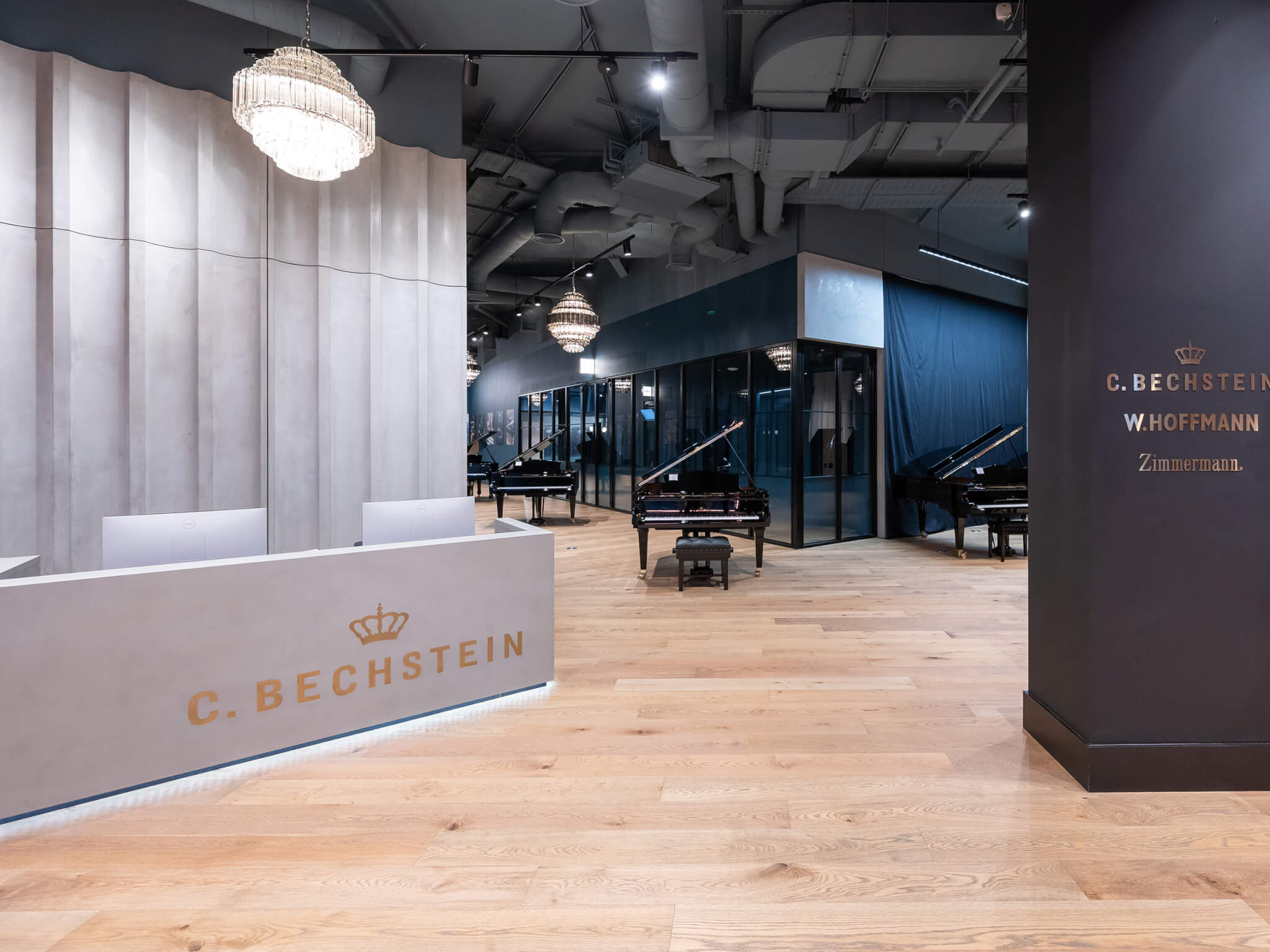 C Bechstein Piano Centre project interior