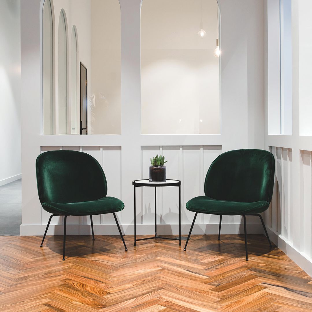 Workspace flooring installation