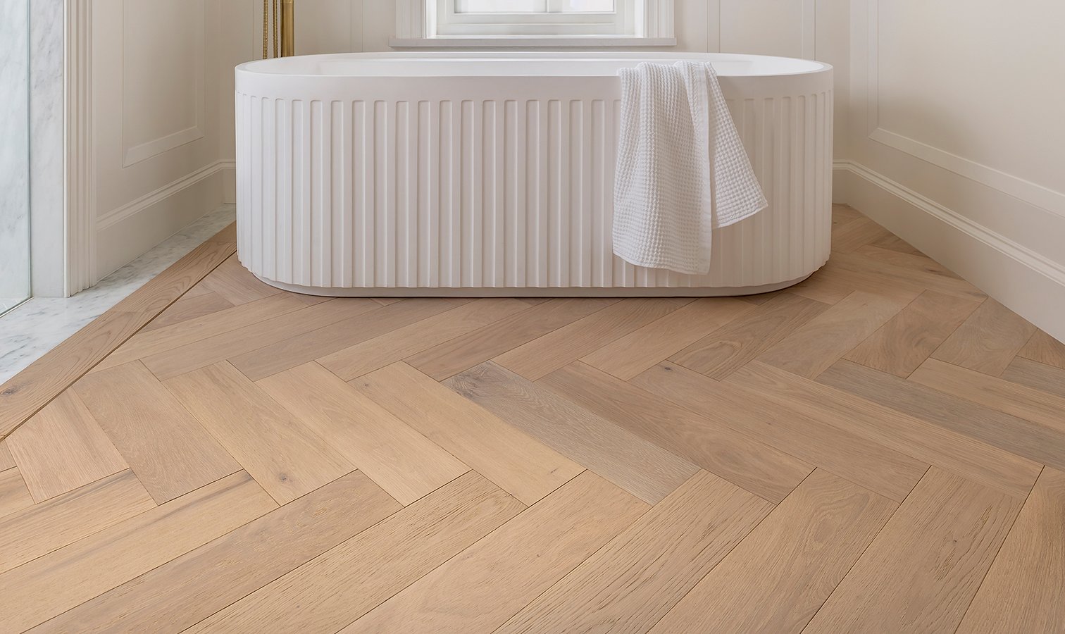 Cashmere Herringbone in a room setting